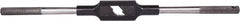 Union Butterfield - 3/16 to 1/2" Tap Capacity, Straight Handle Tap Wrench - 10-1/2" OAL - Exact Tooling