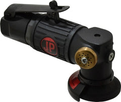 PRO-SOURCE - 2" Wheel Diam, 20,000 RPM, Pneumatic Angle & Disc Grinder - 3/8-24 Spindle, 4 CFM, Side Exhaust - Exact Tooling
