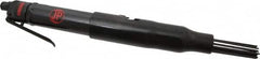 PRO-SOURCE - 4,600 BPM, Pneumatic Inline Needle Scaler - 3mm Needle Diam, 1" Stroke Length, 4 CFM, 90 psi, 1/4 NPT Inlet - Exact Tooling