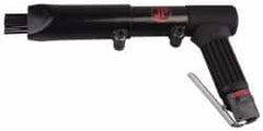 PRO-SOURCE - 3,000 BPM, Pneumatic Pistol Grip Needle Scaler - 3mm Needle Diam, 1" Stroke Length, 4 CFM, 90 psi, 1/4 NPT Inlet - Exact Tooling