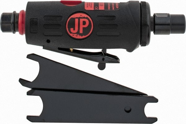 PRO-SOURCE - 4 CFM, Straight Die Grinder - 113.28 LMP, 25,000 RPM, 6.2 bar Air Pressure, 90 psi Air Pressure - Exact Tooling