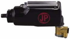 PRO-SOURCE - 3/8" Drive, 10,000 RPM, 5 to 50 Ft/Lb Torque Impact Wrench - Inline Handle, 1,000 IPM, 3 CFM, 90 psi, 1/4" NPT Inlet - Exact Tooling