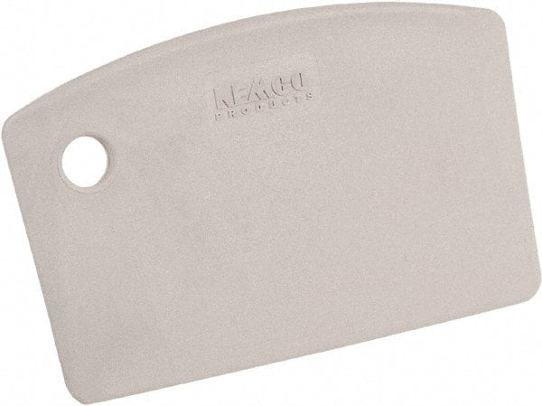 Remco - Stiff Polypropylene/Semi-Ferrous Additive Straight Scraper - 5-1/2" Blade Width - Exact Tooling