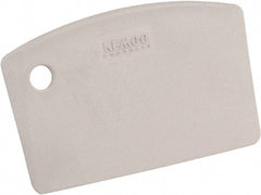 Remco - Stiff Polypropylene/Semi-Ferrous Additive Straight Scraper - 5-1/2" Blade Width - Exact Tooling