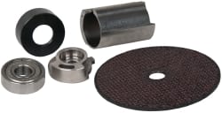PRO-SOURCE - Angle & Disc Grinder Rebuild Kit - For Use with 3" Cut-Off Tool 5570004445JP - Exact Tooling