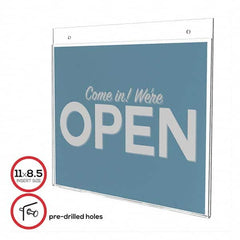 Deflect-o - Display & Organizer Accessories Type: Sign Holder For Use With: Signs - Exact Tooling