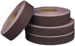 Ability One - Shop Rolls; Abrasive Material: Aluminum Oxide ; Roll Width (Inch): 2 ; Roll Length (yd): 50 ; Grit: 100 ; Backing Material: Cloth - Exact Tooling