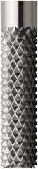 Seco - 8mm Diam, End Mill End, Solid Carbide Diamond Pattern Router Bit - Right Hand Cut, 2-61/64" OAL, Use on Composites - Exact Tooling
