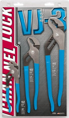 Channellock - 3 Piece Tongue & Groove Plier Set - Comes in Display Card - Exact Tooling