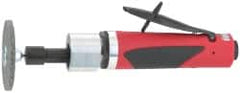Sioux Tools - 1/4" Collet, Straight Handle, Straight Air Die Grinder - 12,000 RPM, Rear Exhaust, 35 CFM, 1 hp, 6.21 bar, 1/4 NPT - Exact Tooling