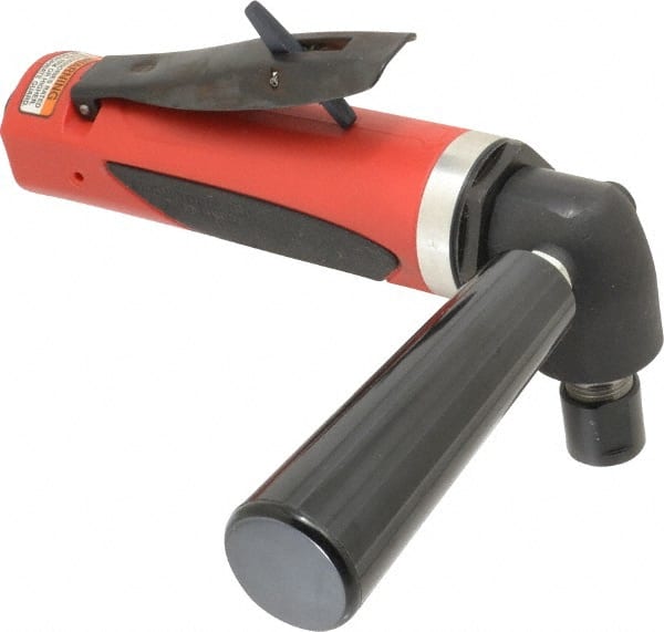 Sioux Tools - 1/4" Collet, Angle Handle, Angle Air Die Grinder - 18,000 RPM, Rear Exhaust, 30 CFM, 1 hp, 6.21 bar, 1/4 NPT - Exact Tooling