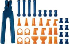 Loc-Line - 1/4" Hose ID, Coolant Hose Lathe Adapter Kit - For Loc-Line Modular Hose Systems - Exact Tooling