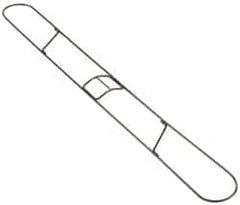 Ability One - Dust Mop Frames; Type: Dust Mop ; Connection Type: Snap-On ; Width (cm): 5 ; Length (Inch): 48 - Exact Tooling
