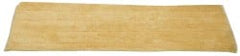 Ability One - Wet Mop Heads & Pads; Style: Flat ; Material: Microfiber ; Approximate Weight (oz.): 28 ; Mop Color: Yellow ; Headband Size (Inch): 5-1/4 ; Connection Type: Clamp Jaw - Exact Tooling