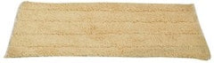 Ability One - Wet Mop Heads & Pads; Style: Flat ; Material: Microfiber ; Approximate Weight (oz.): 28 ; Mop Color: Yellow ; Headband Size (Inch): 5 ; Connection Type: Clamp Jaw - Exact Tooling