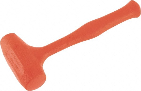 Proto - 48 oz Head 2-1/2" Face Diam Urethane Dead Blow Hammer - 13.0469" OAL, Urethane Handle - Exact Tooling