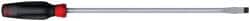 Proto - 375mm OAL Keystone Slotted Screwdriver - 254mm Blade Length, Round Shank, Ergonomic Handle - Exact Tooling