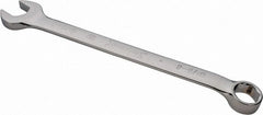 Proto - 1-1/4" 6 Point Combination Wrench - 15° Offset Angle, 16-59/64" OAL, Steel, Chrome Finish - Exact Tooling
