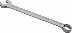Proto - 1-3/16" 6 Point Combination Wrench - 15° Offset Angle, 15-7/8" OAL, Steel, Chrome Finish - Exact Tooling