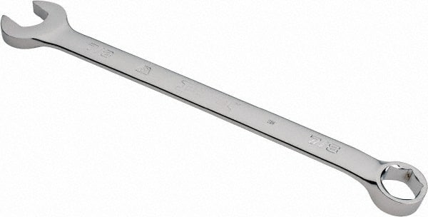 Proto - 7/8" 6 Point Combination Wrench - 15° Head Angle, 12-35/64" OAL, Steel, Chrome Finish - Exact Tooling