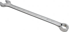Proto - 15/16" 6 Point Combination Wrench - 15° Offset Angle, 12-7/8" OAL, Steel, Chrome Finish - Exact Tooling