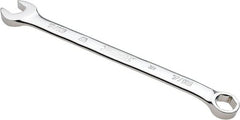 Proto - 7/16" 6 Point Combination Wrench - 15° Head Angle, 6-29/64" OAL, Steel, Chrome Finish - Exact Tooling