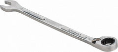 Proto - 12mm 12 Point Combination Wrench - 15° Head Angle, 7-23/32" OAL, Steel, Chrome Finish - Exact Tooling