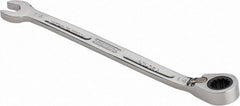 Proto - 1/4" 12 Point Combination Wrench - 15° Head Angle, 4-59/64" OAL, Steel, Chrome Finish - Exact Tooling
