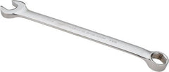 Proto - 1-1/8" 6 Point Combination Wrench - 15° Offset Angle, 15-7/8" OAL, Steel, Satin Finish - Exact Tooling