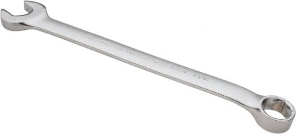 Proto - 1-1/16" 6 Point Combination Wrench - 15° Offset Angle, 14-7/8" OAL, Steel, Satin Finish - Exact Tooling