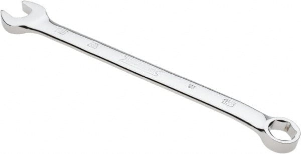 Proto - 13mm 6 Point Combination Wrench - 15° Head Angle, 7-29/32" OAL, Steel, Chrome Finish - Exact Tooling