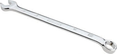 Proto - 12mm 6 Point Combination Wrench - 15° Head Angle, 7-23/32" OAL, Steel, Chrome Finish - Exact Tooling