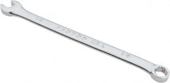 Proto - 1/4" 6 Point Combination Wrench - 15° Head Angle, 4-59/64" OAL, Steel, Satin Finish - Exact Tooling