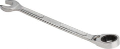 Proto - 1" 12 Point Combination Wrench - 15° Head Angle, 14-1/16" OAL, Steel, Chrome Finish - Exact Tooling