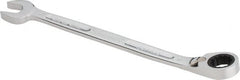 Proto - 14mm 12 Point Combination Wrench - 15° Head Angle, 8-49/64" OAL, Steel, Chrome Finish - Exact Tooling