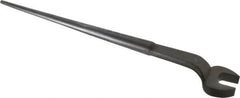 Proto - 15/16" Standard Spud Handle Open End Wrench - 12" OAL, Single End, Black Finish - Exact Tooling