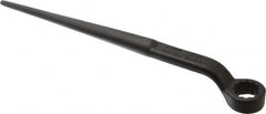 Proto - 13/16" 12 Point Spud Handle Box Wrench - Single End, 1-11/32" Head Diam x 5/8" Head Thickness, 12" OAL, Steel, Black Finish - Exact Tooling