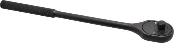 Proto - 3/8" Drive Pear Head Ratchet - Black Oxide Finish, 11" OAL, 24 Gear Teeth - Exact Tooling