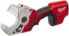 Milwaukee Tool - 12 Volt, Pistol Grip Handle, Handheld Cordless Shear - 2" Cutting Capacity - Exact Tooling