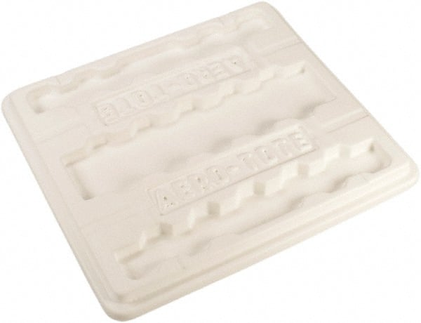 Remco - White Polyethylene Lid for Aero Tote - 37-1/4" Wide x 41-1/4" Long - Exact Tooling