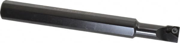 Hertel - Internal Thread, Right Hand Cut, 5/8" Shank Width Indexable Threading Toolholder - 5-1/2" OAL, 11IR Insert Compatibility, HSI Toolholder, Series HSIR - Exact Tooling