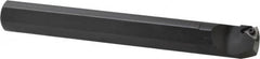 Hertel - Internal Thread, Right Hand Cut, 1-1/4" Shank Width Indexable Threading Toolholder - 8" OAL, 16IR Insert Compatibility, HSI Toolholder, Series HSIR - Exact Tooling