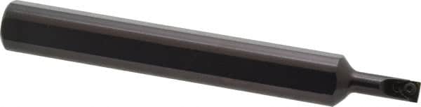 Hertel - Internal Thread, Right Hand Cut, 5/8" Shank Width Indexable Threading Toolholder - 5" OAL, 8IR Insert Compatibility, HSI Toolholder, Series HSIR - Exact Tooling