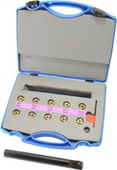 Hertel - Internal Thread, 3/4" Shank Width Indexable Threading Toolholder - SIR0750P16 Toolholder - Exact Tooling