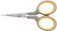 Westcott - 1-13/64" LOC, 4" OAL Stainless Steel Standard Standard - Plastic Straight Handle, For General Purpose Use - Exact Tooling