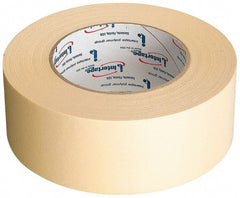 Intertape - 3" Wide x 60 Yd Long Tan Paper Masking Tape - Series 513, 5 mil Thick, 19 In/Lb Tensile Strength - Exact Tooling