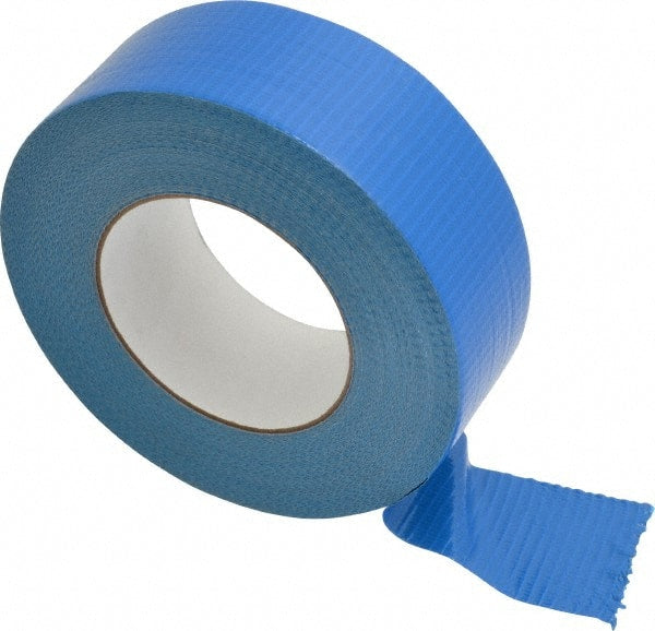 Intertape - 2" x 55m Blue Duct Tape - 9 mil, Rubber Adhesive, Polyethylene Cloth Backing, 18 Lb/ln Tensile Strength, 32°F to 160°F, Series AC20 - Exact Tooling