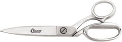 Clauss - 6" LOC, 12-3/4" OAL Trimmers - Steel Handle, For Paper, Fabric - Exact Tooling