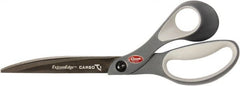 Clauss - 7" LOC, 10" OAL Carbonitride Titanium Steel Shears - Glass Filled Nylon Handle, For Paper, Fabric - Exact Tooling