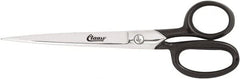Clauss - 4" LOC, 11-11/16" OAL Straight Shears - Straight Handle, For Paper, Fabric - Exact Tooling